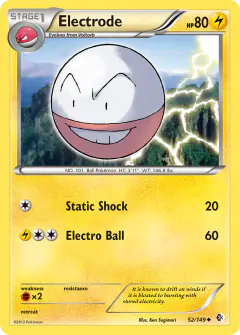 Electrode 52/149 Uncommon card from Boundaries Crossed