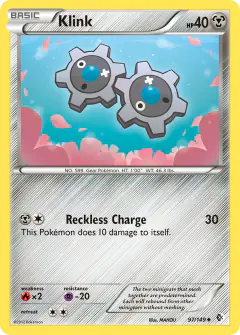Klink 97/149 Uncommon card from Boundaries Crossed