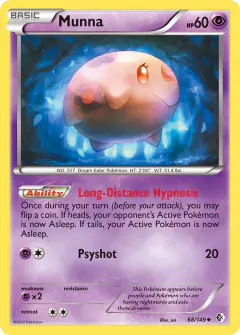 Munna 68/149 Uncommon card from Boundaries Crossed