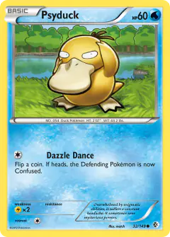 Psyduck 32/149 Common card from Boundaries Crossed