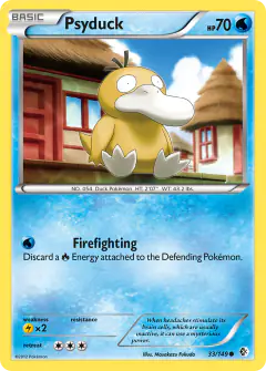 Psyduck 33/149 Common card from Boundaries Crossed