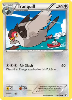 Tranquill 124/149 Uncommon card from Boundaries Crossed