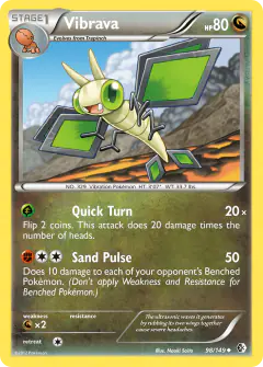 Vibrava 98/149 Uncommon card from Boundaries Crossed