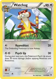 Watchog 119/149 Uncommon card from Boundaries Crossed