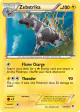 Zebstrika 57/149 Rare Holo card from Boundaries Crossed