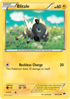 Blitzle 48/122 Common card from BREAKpoint