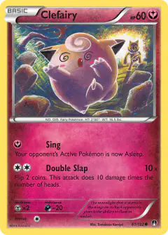 Clefairy 81/122 Common card from BREAKpoint
