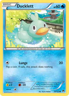 Ducklett 36/122 Common card from BREAKpoint