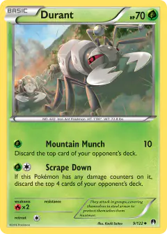 Durant 9/122 Uncommon card from BREAKpoint
