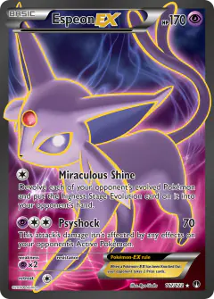 Espeon-EX 117/122 Rare Ultra card from BREAKpoint