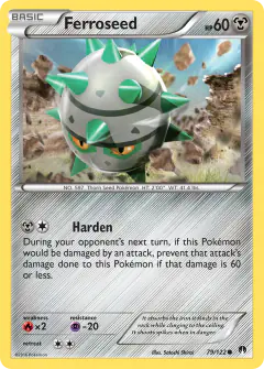 Ferroseed 79/122 Common card from BREAKpoint