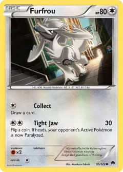 Furfrou 95/122 Common card from BREAKpoint