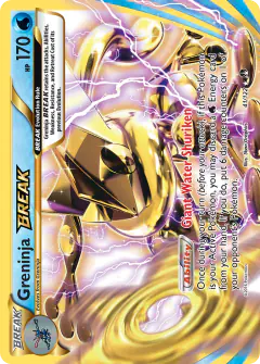 Greninja BREAK 41/122 Rare BREAK card from BREAKpoint
