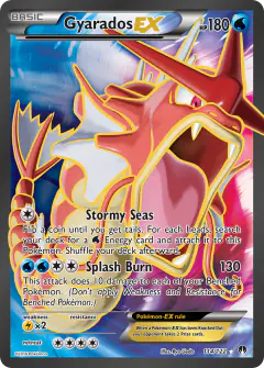 Gyarados-EX 114/122 Rare Ultra card from BREAKpoint