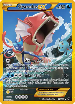 Gyarados-EX 123/122 Rare Secret card from BREAKpoint