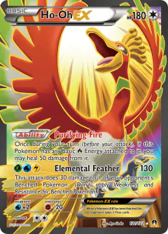 Ho-Oh-EX 121/122 Rare Ultra card from BREAKpoint