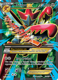 M Scizor-EX 120/122 Rare Ultra card from BREAKpoint