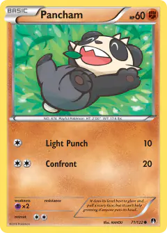 Pancham 71/122 Common card from BREAKpoint