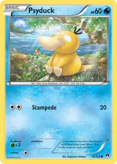 Psyduck 16/122 Common card from BREAKpoint