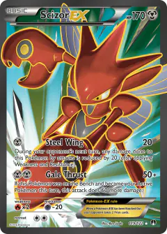 Scizor-EX 119/122 Rare Ultra card from BREAKpoint