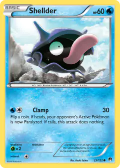 Shellder 23/122 Common card from BREAKpoint