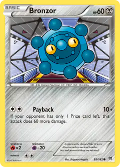 Bronzor 95/162 Common card from BREAKthrough