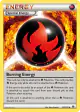 Burning Energy 151/162 Uncommon card from BREAKthrough