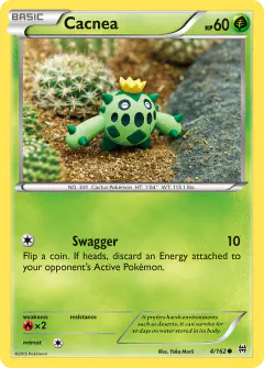 Cacnea 4/162 Common card from BREAKthrough