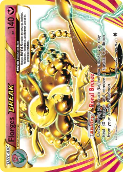 Florges BREAK 104/162 Rare BREAK card from BREAKthrough