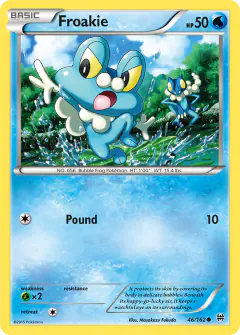 Froakie 46/162 Common card from BREAKthrough