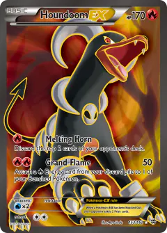 Houndoom-EX 153/162 Rare Ultra card from BREAKthrough