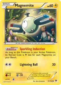 Magnemite 51/162 Common card from BREAKthrough