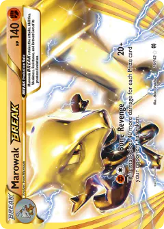Marowak BREAK 79/162 Rare BREAK card from BREAKthrough