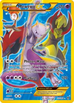 Mewtwo-EX 163/162 Rare Secret card from BREAKthrough