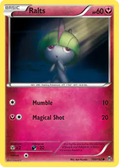 Ralts 100/162 Common card from BREAKthrough