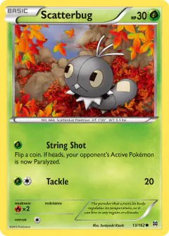 Scatterbug 13/162 Common card from BREAKthrough