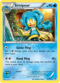 Simipour 42/162 Rare card from BREAKthrough