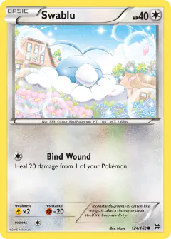 Swablu 124/162 Common card from BREAKthrough