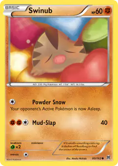 Swinub 80/162 Common card from BREAKthrough