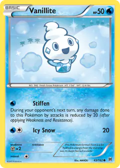 Vanillite 43/162 Common card from BREAKthrough