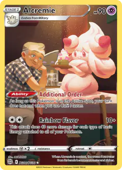 Alcremie TG08/TG30 Trainer Gallery Rare Holo card from Brilliant Stars