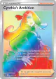 Cynthia's Ambition 178/172 Rare Rainbow card from Brilliant Stars
