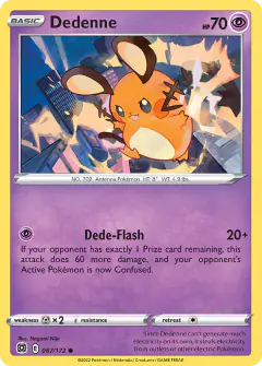 Dedenne 067/172 Common card from Brilliant Stars