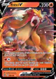Entei V 022/172 Rare Holo V card from Brilliant Stars