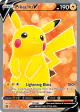Pikachu V 157/172 Rare Ultra card from Brilliant Stars