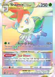 Shaymin VSTAR 173/172 Rare Rainbow card from Brilliant Stars