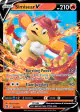 Simisear V 027/172 Rare Holo V card from Brilliant Stars