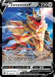 Zamazenta V 105/172 Rare Holo V card from Brilliant Stars