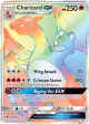 Charizard-GX 150/147 Rare Rainbow card from Burning Shadows