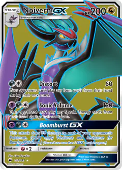 Noivern-GX 141/147 Rare Ultra card from Burning Shadows